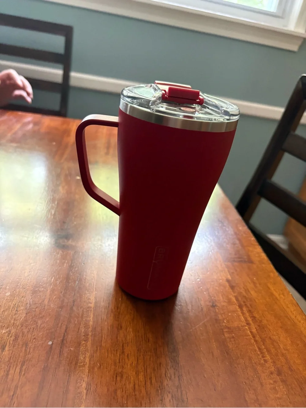 BRUMATE hot pink and red 22 oz toddy